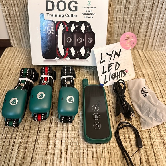 Training Shock Collar Rechargeable for 3 Dogs